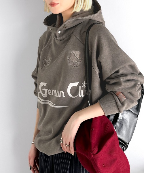 セール】《JaVa ジャバコラボ》ヴィンテージ感たっぷり!!胸刺繍