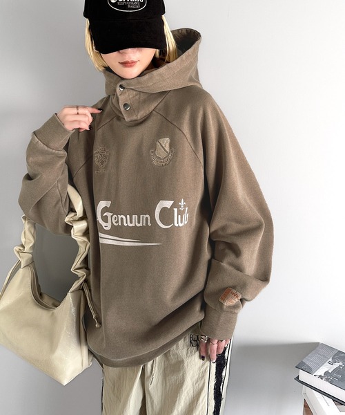 セール】《JaVa ジャバコラボ》ヴィンテージ感たっぷり!!胸刺繍