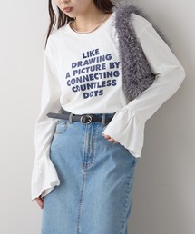 CIAOPANIC TYPY | USAコットンフレアスリーブアソートTEE(Tシャツ/カットソー)