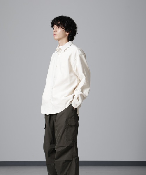 セール】リラックスコーデュロイシャツ（シャツ/ブラウス）｜NANO