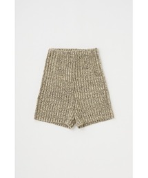 M_ | ミックスニットショートパンツ オーガニックコットン×リサイクルポリエステル×ウール混(その他パンツ)