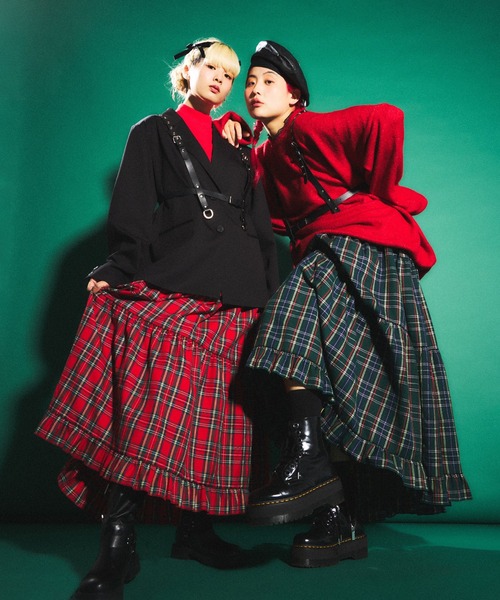 PUNYUS（プニュズ）の「オーバーテーラードジャケット（テーラードジャケット・レディース・ブラック/グレー・1/2/3/4）」の8枚目の写真