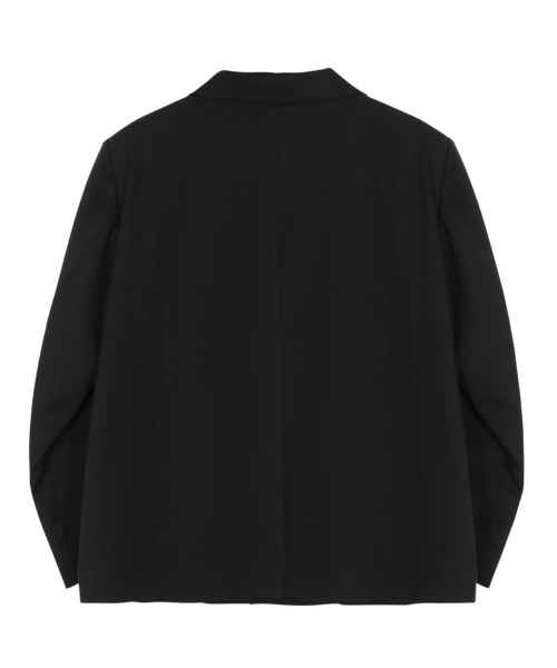 PUNYUS（プニュズ）の「オーバーテーラードジャケット（テーラードジャケット・レディース・ブラック/グレー・1/2/3/4）」の18枚目の写真