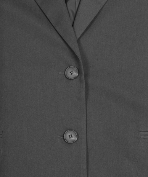 PUNYUS（プニュズ）の「オーバーテーラードジャケット（テーラードジャケット・レディース・ブラック/グレー・1/2/3/4）」の22枚目の写真