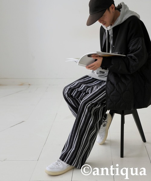 パンツ 80s Vintage 3tuck Wide Stripe Trousers 80s Vintage 3tuck Wide Stripe Trousers - メルカリ