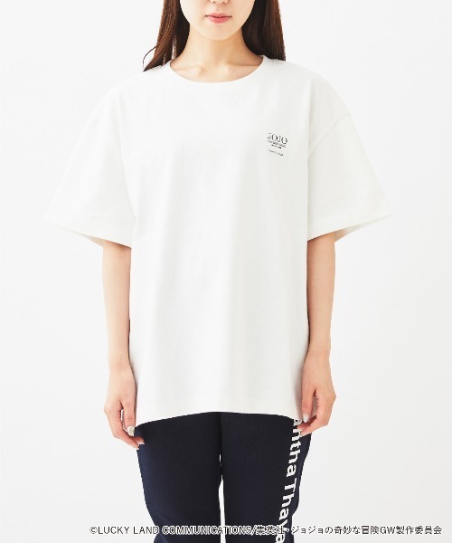 アニメ 「ジョジョの奇妙な冒険　黄金の風」コラボ　Tシャツ レディース Samantha Vega アニメ 「ジョジョの奇妙な冒険 黄金の風」コラボ