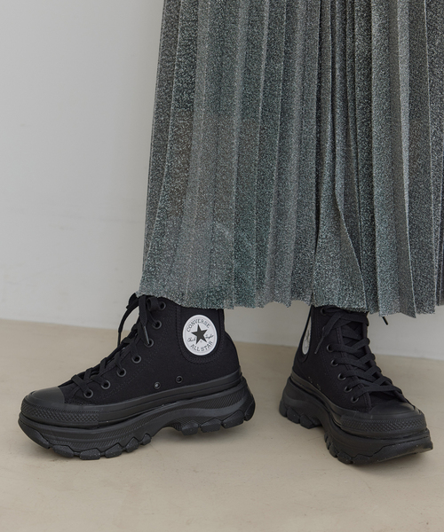 Juze(ジュゼ)の「【CONVERSE】ALL STAR(R) TREKWAVE SIDEGORE HI【WEB限定】(スニーカー・レディース・ブラック・24.5cm/24.0cm)」の2枚目の写真