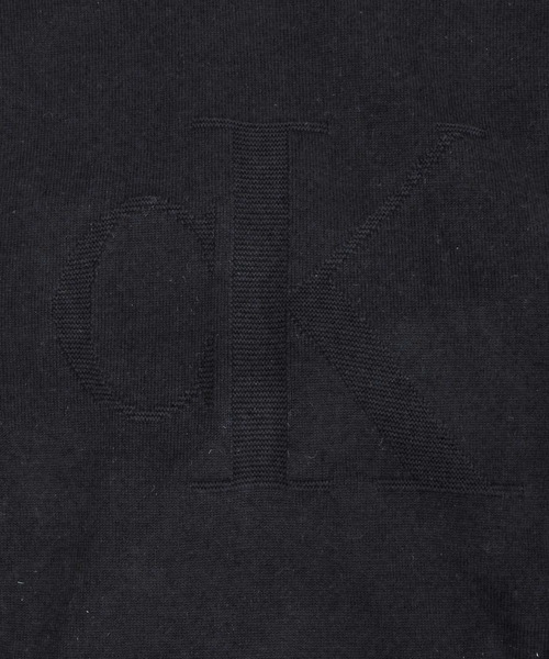 Calvin Klein（カルバン・クライン）の「CK スムースコットンセーター Smooth Cotton Sweater（ニット/セーター・メンズ・ブラック・M/L）」の5枚目の写真