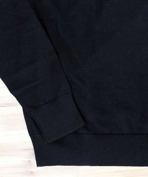 Calvin Klein（カルバン・クライン）の「CK スムースコットンセーター Smooth Cotton Sweater（ニット/セーター・メンズ・ブラック・M/L）」の6枚目の写真