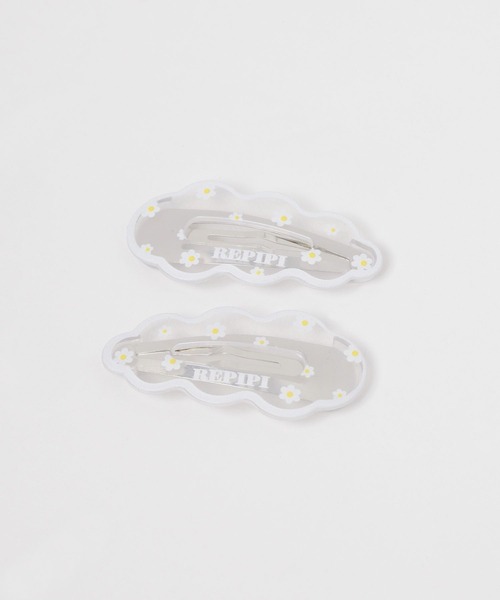 repipi armario（レピピ アルマリオ）の「ナミナミ2Pパッチンピン（ヘアピン・キッズ・ブラック/パープル/ホワイト/ライトブルー・FREE）」の13枚目の写真