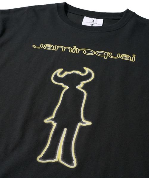 tシャツ 「JAMIROQUAI/ジャミロクワイ」ネオンプリントロゴTシャツ レディース メンズ セール】【JAMIROQUAI/ジャミロクワイ】ネオンプリントロゴT