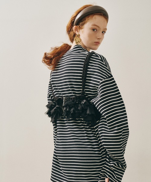 メニーリボンニットビスチェ【セットアップ対応】（その他