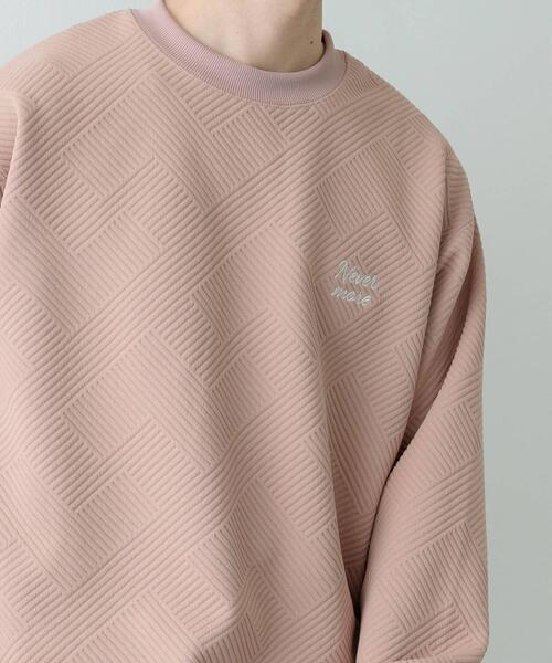 ITEMS URBANRESEARCH(アイテムズ アーバンリサーチ)の「『XLサイズあり』刺繍ジャカードロングスリーブカットソー(スウェット・メンズ・ブラック/ベージュ系その他/ブラウン/ホワイト・X-LARGE/LARGE/MEDIUM)」の22枚目の写真