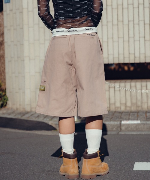 Subciety(サブサエティ)の「Bamuda work pants【WOMEN】(その他パンツ・レディース・ブラック/ベージュ・FREE)」の8枚目の写真