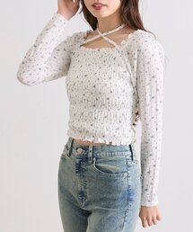 OLIVE des OLIVE | シャーリングロンT(Tシャツ/カットソー)