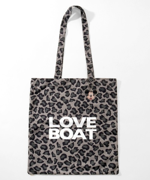 LOVE BOAT(ラブ・ボート)の「【Disney/ディズニー】×【LOVE BOAT/ラブボート】キーホルダー付きトートバッグ(トートバッグ・レディース・レオパード/グレー系その他・FREE)」の3枚目の写真