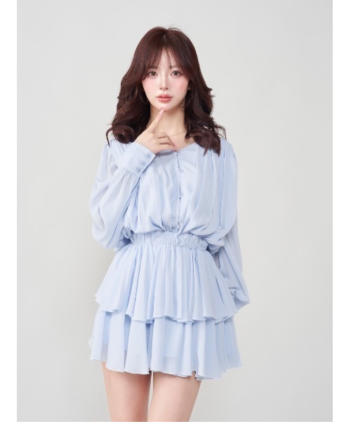 Darich（ダーリッチ）の「フラッフィーフリルミニワンピース