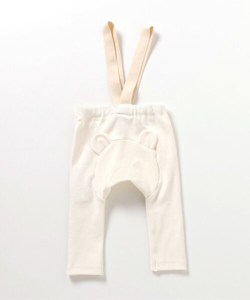 apres les cours（アプレレクール）の「サスペンダー付きリブパンツ（その他ベビーウェア・キッズ・アイボリー/イエロー・80/70）」の7枚目の写真