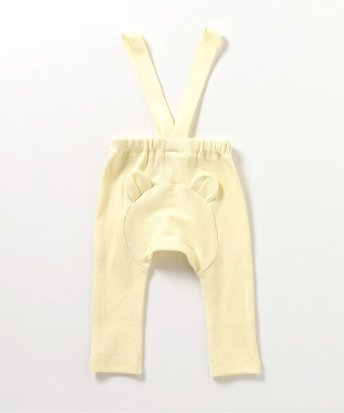 apres les cours（アプレレクール）の「サスペンダー付きリブパンツ（その他ベビーウェア・キッズ・アイボリー/イエロー・80/70）」の8枚目の写真