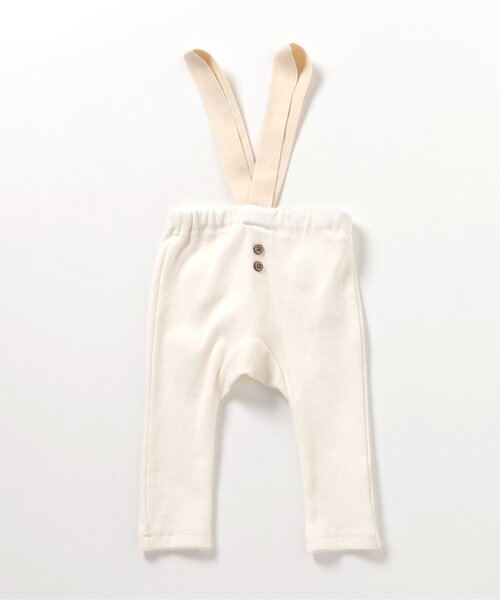 apres les cours（アプレレクール）の「サスペンダー付きリブパンツ（その他ベビーウェア・キッズ・アイボリー/イエロー・80/70）」の9枚目の写真