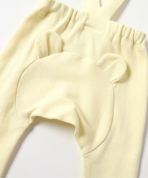 apres les cours（アプレレクール）の「サスペンダー付きリブパンツ（その他ベビーウェア・キッズ・アイボリー/イエロー・80/70）」の13枚目の写真