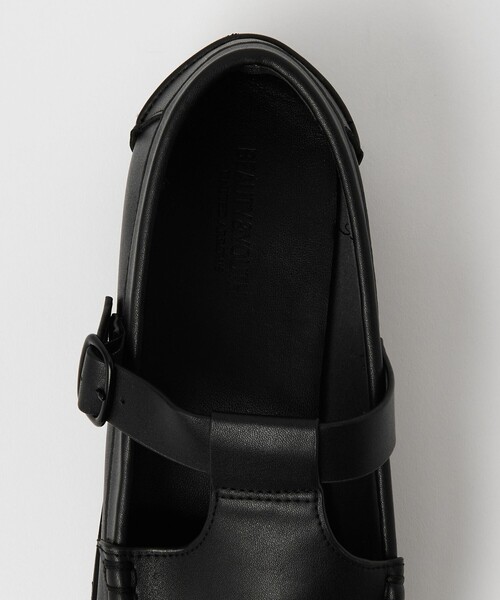 BEAUTY&YOUTH UNITED ARROWS（ビューティーアンドユースユナイテッドアローズ）の「T-BAR ローファー（ローファー・メンズ・ブラック・8/10/9/7）」の11枚目の写真