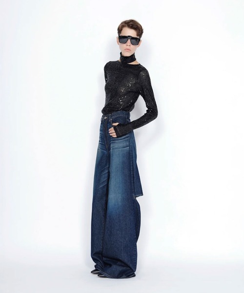 JOHN LAWRENCE SULLIVAN/ジョンローレンスサリバン】Washed Denim Cut