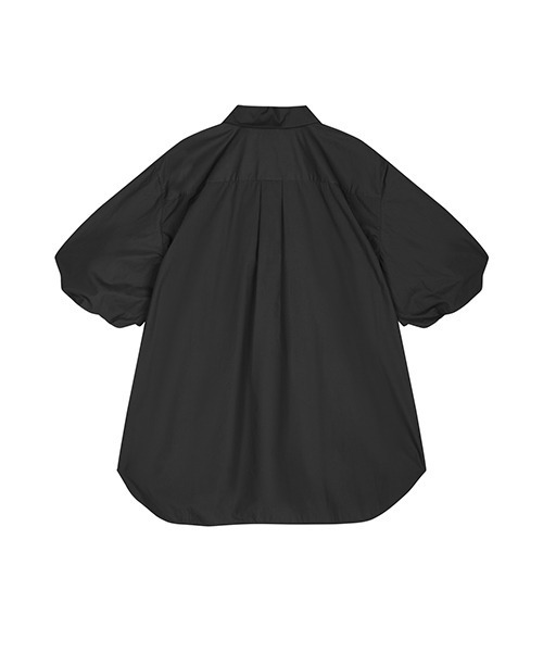 JNBY（ジェーエヌビーワイ）の「Airy Ballon-sleeve Shirt / エアリーバルーンスリーブシャツ（シャツ/ブラウス・レディース・ブラック/ホワイト・38/40/36）」の19枚目の写真
