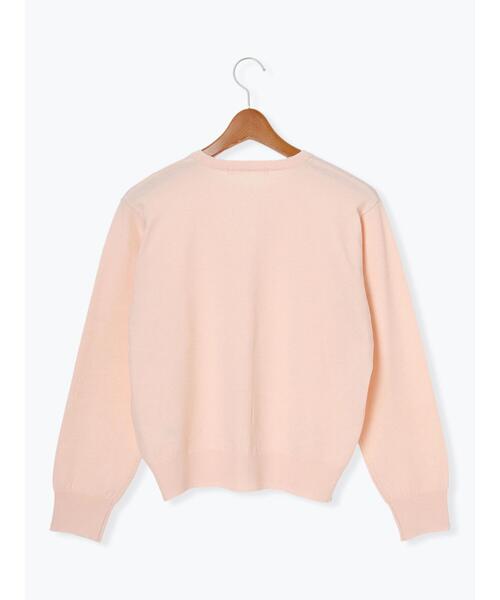 Lugnoncure（ルノンキュール）の「もちもちクルーネックカーディガン（カーディガン/ボレロ・レディース・ブラック/ピンク/ミント/グレー・F）」の21枚目の写真