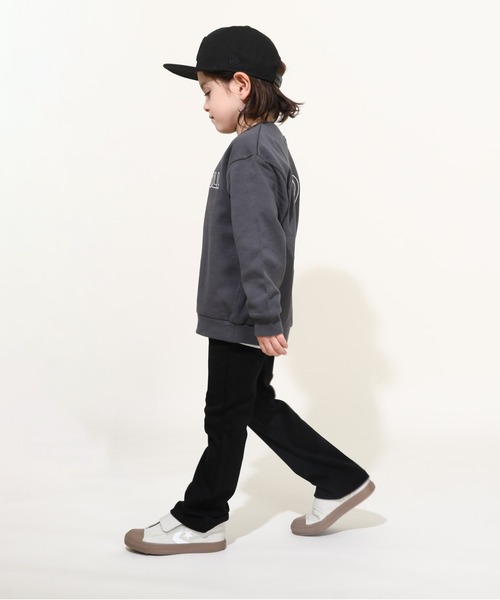 BABYDOLL(ベビードール)の「ウルトラストレッチフレアパンツ 0251K(その他パンツ・キッズ・ブラック/チェリーピンク/ネイビー/パープル/ベージュ/グリーン/ピンク・80cm/90cm/100cm/110cm/120cm/130cm/140cm/150cm)」の20枚目の写真