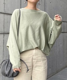 ドルマンスリーブニット