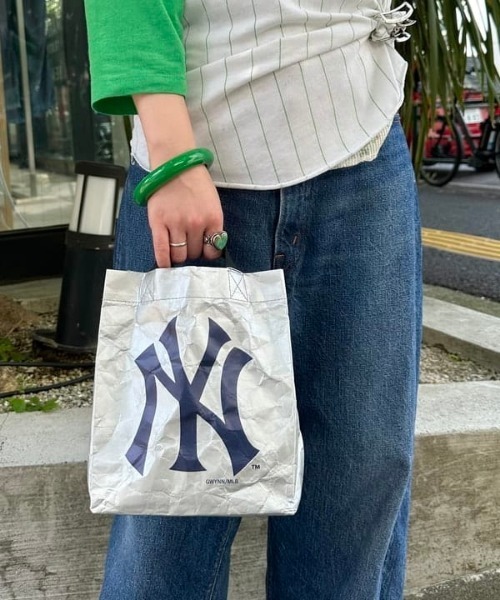 別注】INFIELDER DESIGN MLB ロゴ YYB トートバッグ（トート
