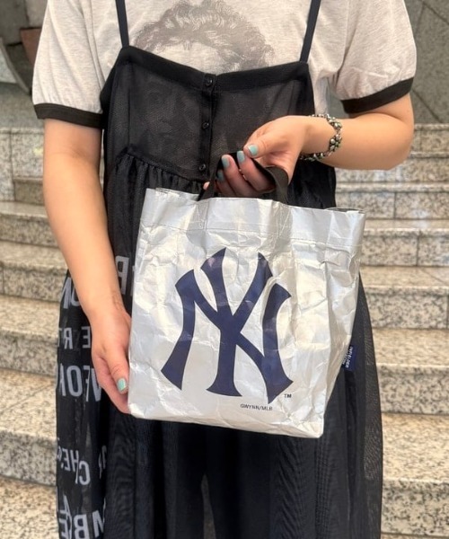 別注】INFIELDER DESIGN MLB ロゴ YYB トートバッグ（トート