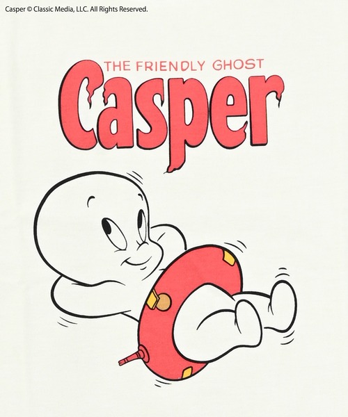 MARKEY'S（マーキーズ）の「【Casper/キャスパー】別注プリントTシャツ（Tシャツ/カットソー・キッズ・ホワイト/キナリ・100/90/150/130/80/120/110/140）」の13枚目の写真