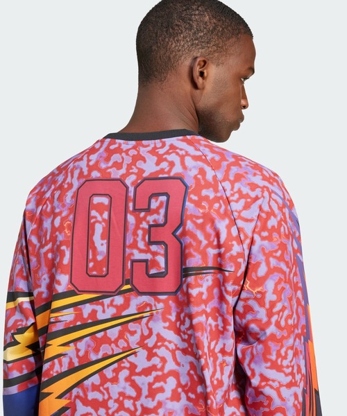 adidas★Originals Graphic Wall グラフィックTシャツ Adilenium シーズン 3長袖グラフィックTシャツ / アディダス