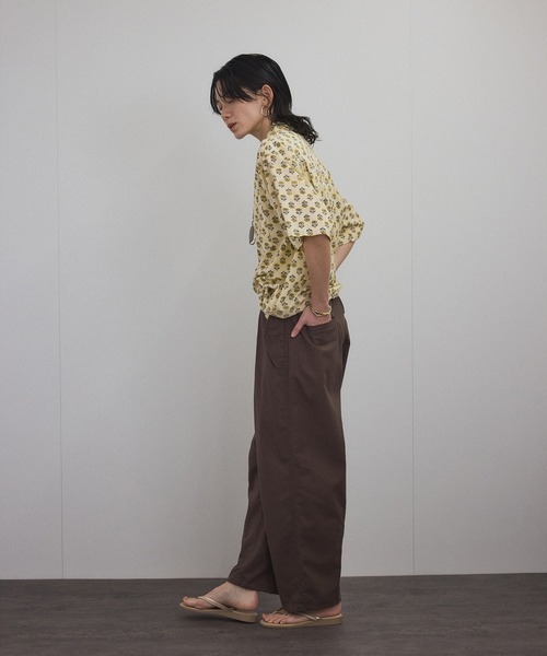 Couture d'adam（クチュールドアダム）の「【COUTURE D'ADAM（クチュール ド アダム）】Block print summerwear（シャツ/ブラウス・レディース・ベージュ系その他4・36）」の17枚目の写真