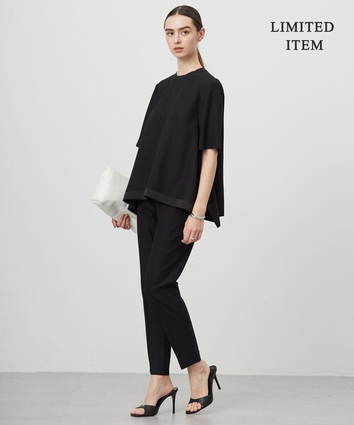 ✨極美品✨ アイシービー 2022年 FluidBackSatin Tブラウス iCB - FLUIDBACKSATIN Tブラウス / セットアップ対応 | LA FEMME