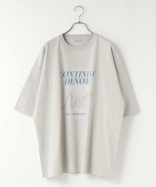 LOWRYS FARM(ローリーズファーム)の「USEDライクプリントTシャツ 324955(Tシャツ/カットソー・メンズ・ブラック系その他/グレー/ブラック/チャコールグレー・MEDIUM/LARGE)」の19枚目の写真