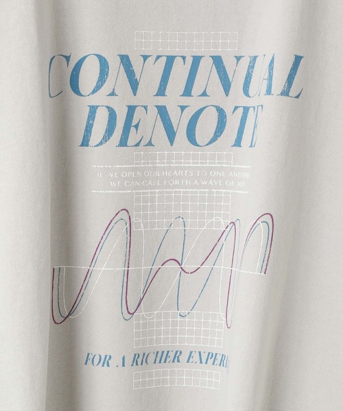 LOWRYS FARM(ローリーズファーム)の「USEDライクプリントTシャツ 324955(Tシャツ/カットソー・メンズ・ブラック系その他/グレー/ブラック/チャコールグレー・MEDIUM/LARGE)」の20枚目の写真