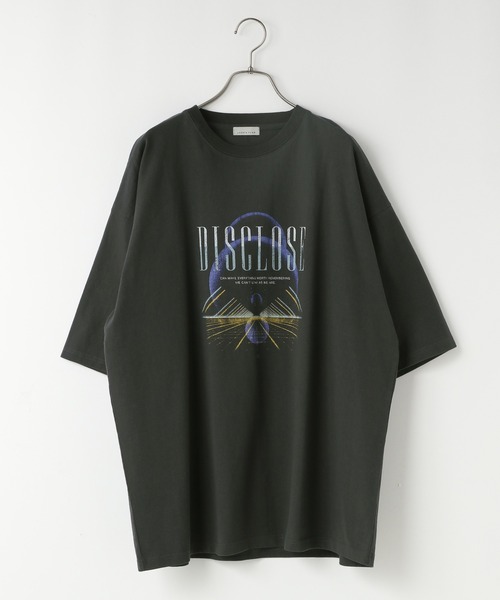 LOWRYS FARM(ローリーズファーム)の「USEDライクプリントTシャツ 324955(Tシャツ/カットソー・メンズ・ブラック系その他/グレー/ブラック/チャコールグレー・MEDIUM/LARGE)」の21枚目の写真