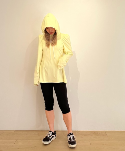 HOLIDAY（ホリデイ）の「FAST DRY JERSEY PUFF SHOULDER HOODIE