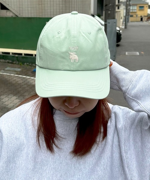 moz（モズ）の「moz / タイプライターキャップ / 161-0072（キャップ・レディース・ミント/パープル・FREE）」の2枚目の写真