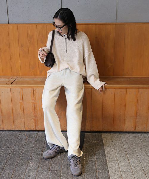 JOURNAL STANDARD(ジャーナルスタンダード)の「《追加2》テープヤーンDROPプルオーバー(ニット/セーター・レディース・ピンク/アイボリー/ブラック系その他・FREE)」の5枚目の写真