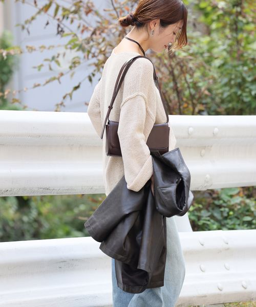 JOURNAL STANDARD(ジャーナルスタンダード)の「《追加2》テープヤーンDROPプルオーバー(ニット/セーター・レディース・ピンク/アイボリー/ブラック系その他・FREE)」の11枚目の写真