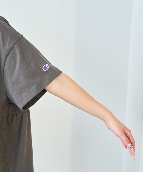 Champion Freak’s store 別注 フリル切り替えTシャツ 新品 FREAK'S STORE（フリークスストア）の「限定展開 Champion