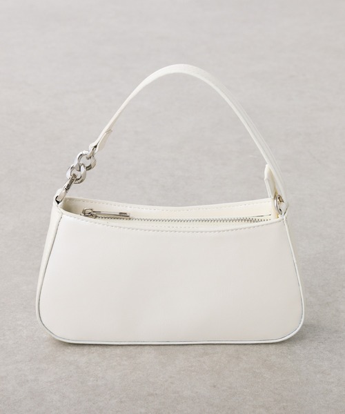 PAPILLONNER（パピヨネ）の「3WAYチェーンバッグ（ショルダーバッグ・レディース・ブラック/オフホワイト・FREE）」の9枚目の写真