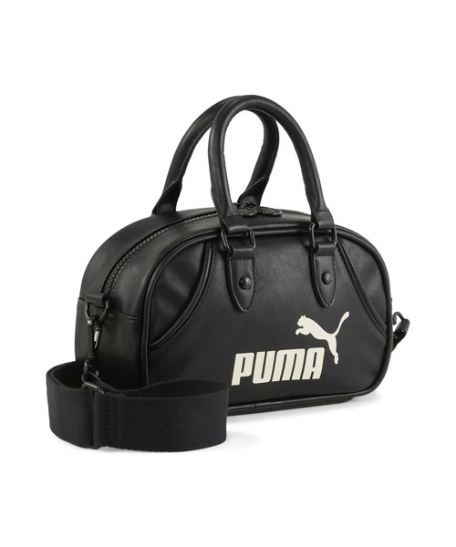 PUMA ブラック ボストンバッグ 077329-01 プーマ(PUMA) ボストンバッグ BASIC ベーシック ボストンバッグ