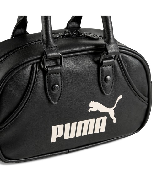 完売必至 PUMAアーカイブ ミニグリップバッグ ブラウン 在庫僅少 PUMA ボストンバッグ プーマ ウィメンズ アーカイブ ミニ