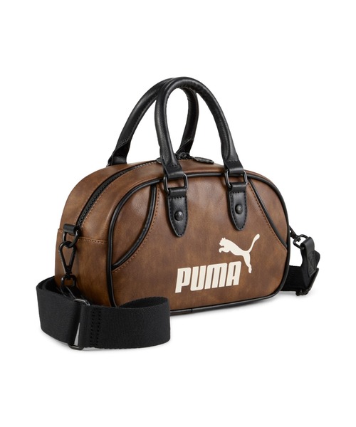 完売必至 PUMAアーカイブ ミニグリップバッグ ブラウン 在庫僅少 PUMA プーマ ユニセックス アーカイブ ミニ グリップ バッグ 2.5