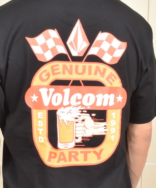 VOLCOM（ボルコム）の「VOLCOM/ボルコム 半袖 Tシャツ バックプリント A3502548（Tシャツ/カットソー・メンズ・ブラック・XL/L/M）」の7枚目の写真